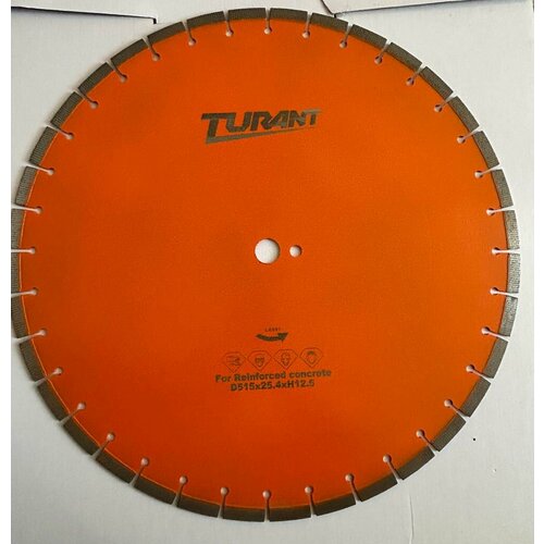 Алмазный диск по железобетону 515 мм Turant Турант