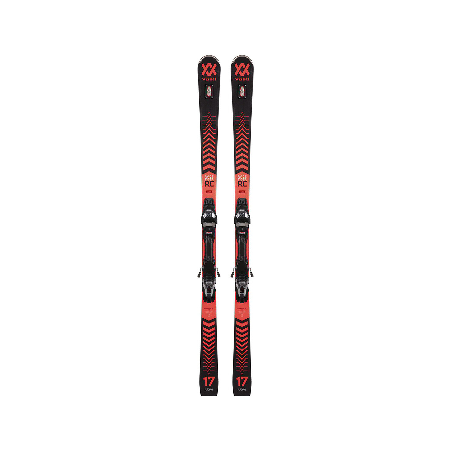 Горные лыжи Volkl Racetiger RC Black + vMotion 12 GW