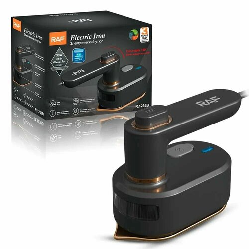 Утюг для путешественников R1236 чёрный Фирма RAF 149900₽