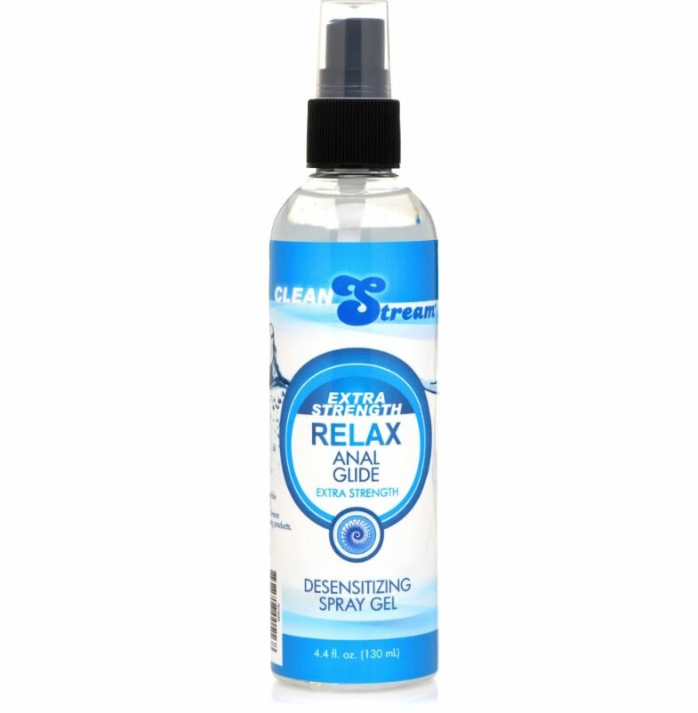 CleanStream Relax Extra Strength Anal Lube - анальная смазка с обезболивающим эффектом, 130 мл