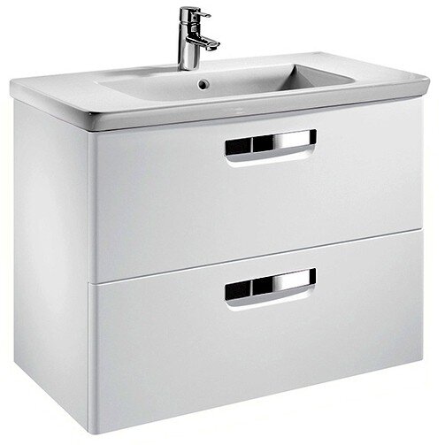 фото Тумба под раковину Roca Gap ZRU9302879 60 см, белый глянец