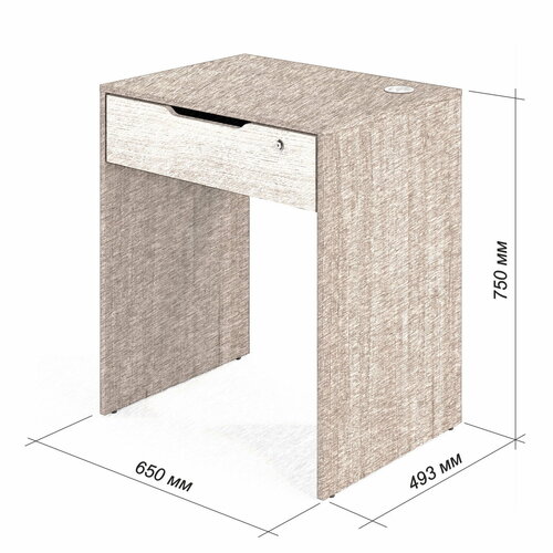 Стол письменный Милана-23 Дуб Сонома 4122₽