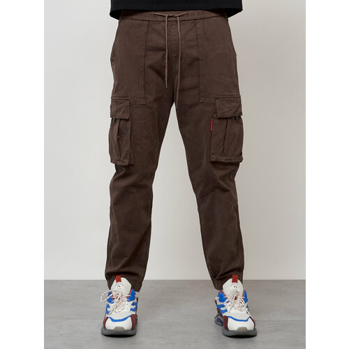 Джинсы карго MTFORCE, размер W30/L29, коричневый джинсы карго размер w30 l29 коричневый
