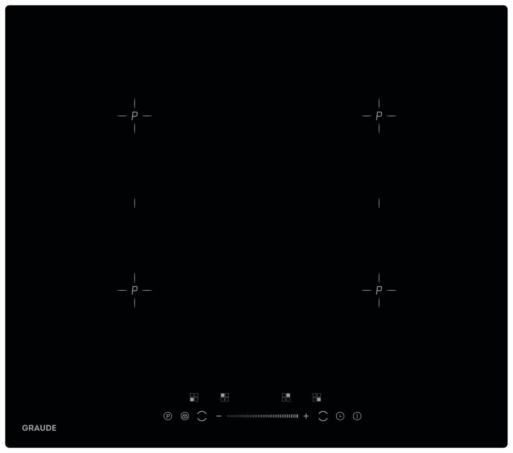 Индукционная варочная поверхность GRAUDE IK 60.2 B