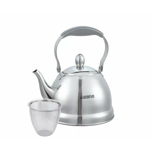 Заварочный чайник ALBERG 10л из нерж стали индукционное дно 1735₽