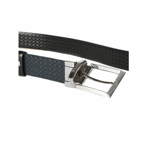 фото Ремень petek 1855, размер 130, синий, черный