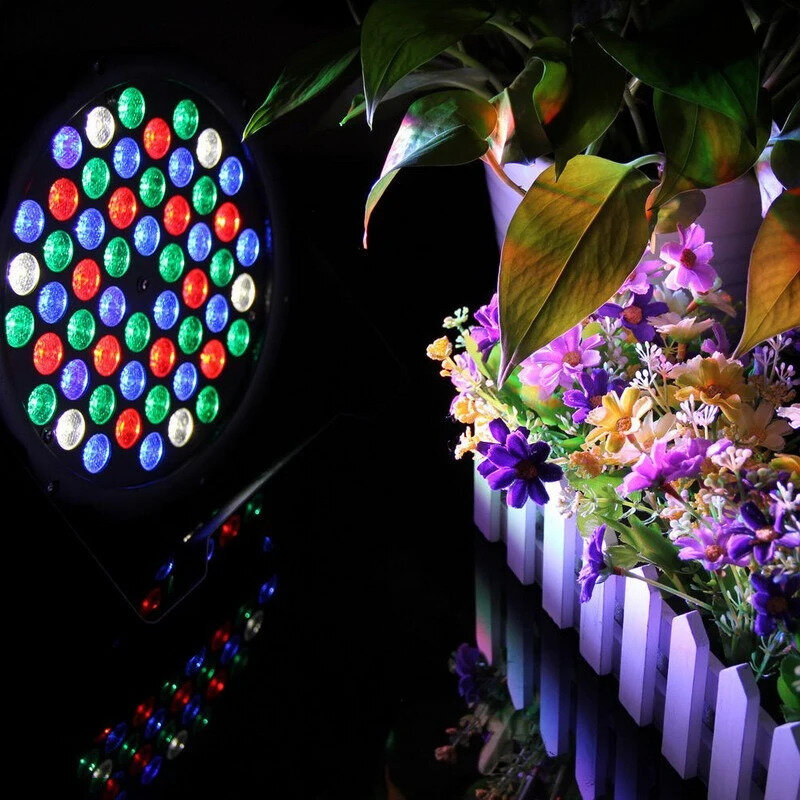 фото Светомузыка / Бюджетный Светодиодный прожектор LED Plastic PAR 354 RGBW
