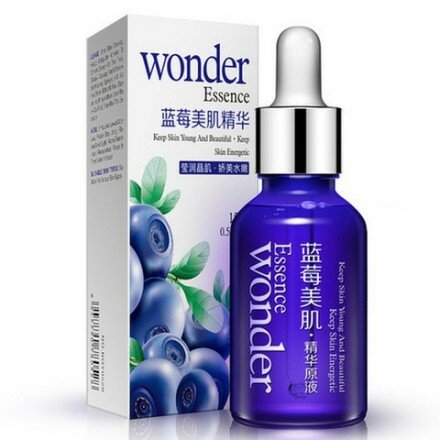 Увлажняющая cыворотка с экстрактом черники для лица BioAqua Wonder Essence