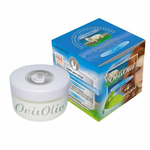 Овечье масло OvisOlio крем д/лица липосомный, суперувлажняющий 50 мл cosmetics, уход за лицом