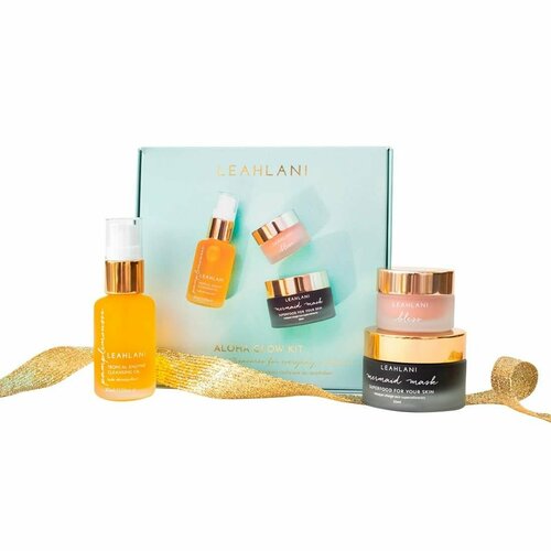 Leahlani Подарочный набор Leahlani Aloha Glow (1 x 30 мл, 2 x 15 мл) подарочный набор nivea 2023 perfect day kit skincare 4 предмета