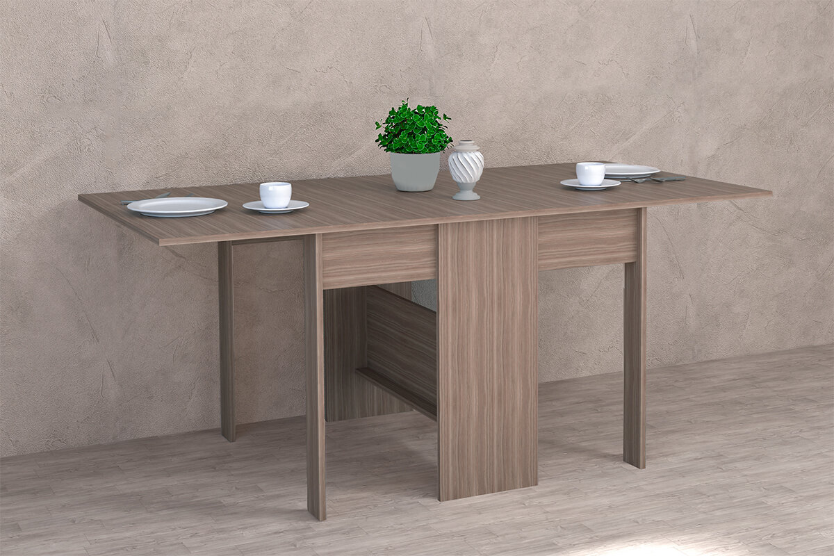 фото Стол-книжка 173x83x75 Ясень темный 173х83х75