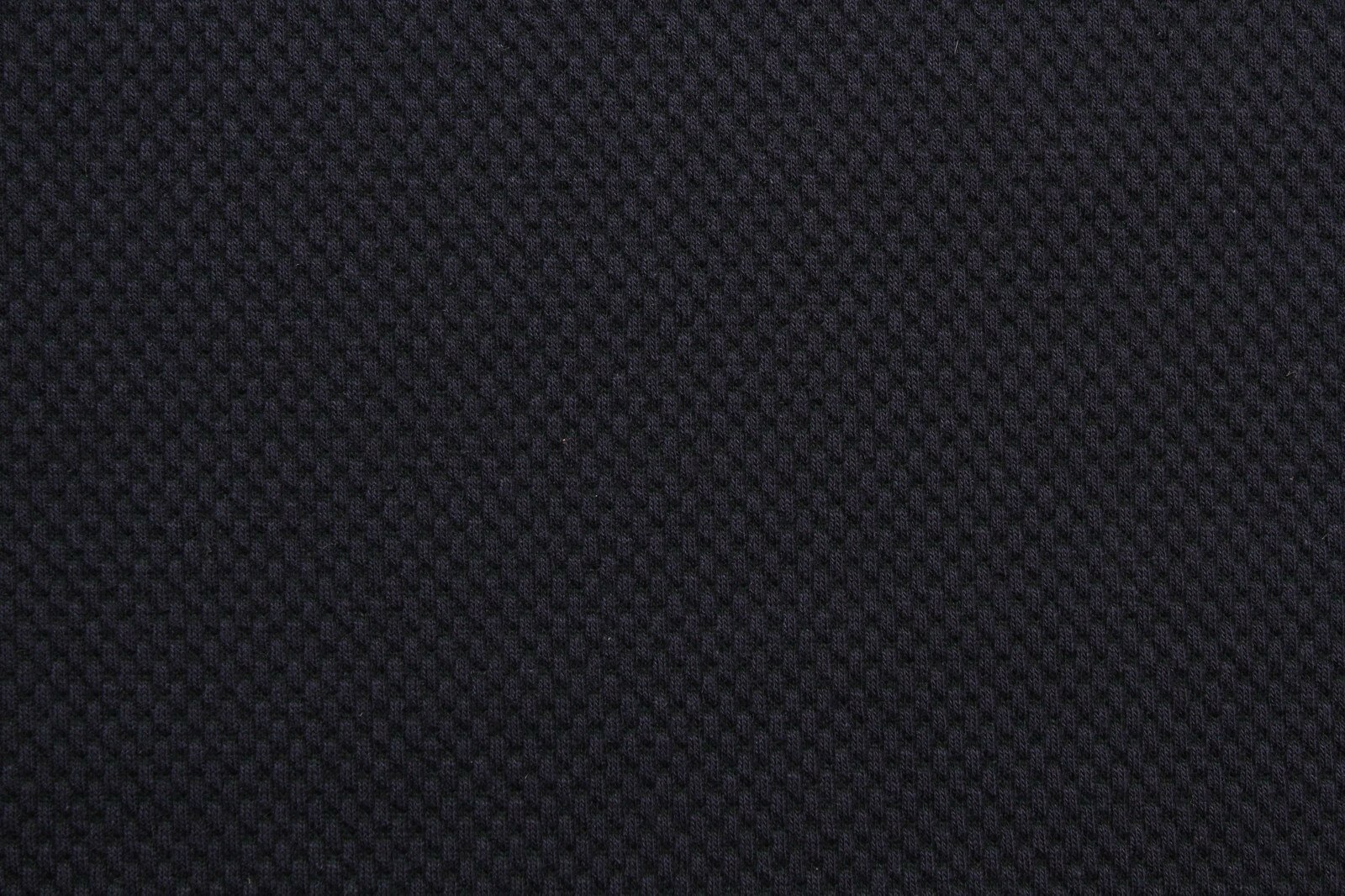 Ткань Джерси жаккард стрейч чёрно-синий 560 г/пм ш166см 05 м