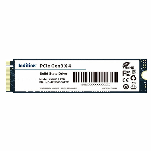 Твердотельный накопитель Indilinx 1Tb IND-4XN80S001TX 639000₽