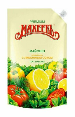 Майонез Махеевъ провансаль с лимонным соком 50.5%