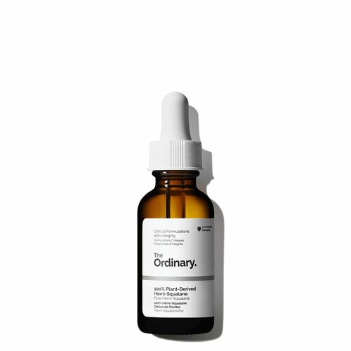 Ультралёгкое масло для волос и лица TheOrdinary 100% Plant-Derived Hemi-Squalane Oil, 30 мл, Идеально подходит для сухой, раздраженной или шелушащейся кожи.