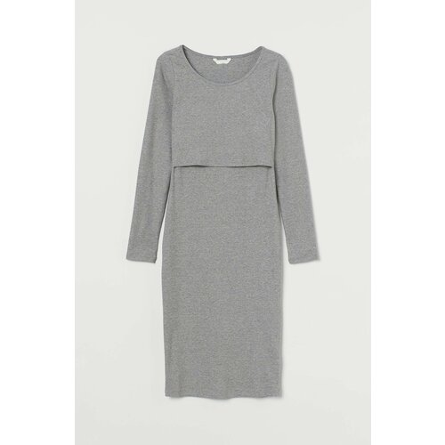 фото Платье h&m, размер l, серый