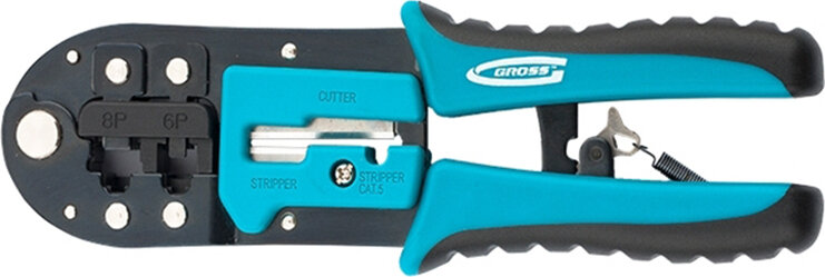 Клещи для обжима электрокабеля GROSS 17719