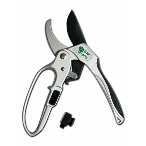 Секатор контактный с храповым механизмом GREEN GARDEN 3130-3