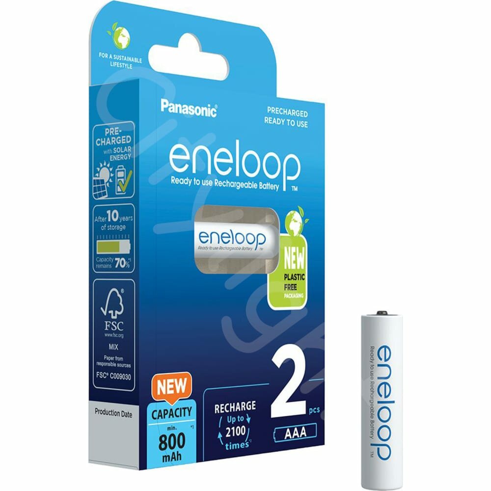 Аккумуляторы Panasonic eneloop BK-4MCDE/2BE