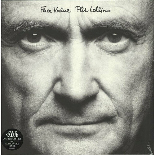 Collins Phil Виниловая пластинка Collins Phil Face Value printio футболка с полной запечаткой мужская phil collins 1