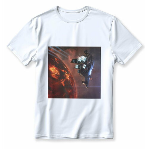 Футболка размер L, белый