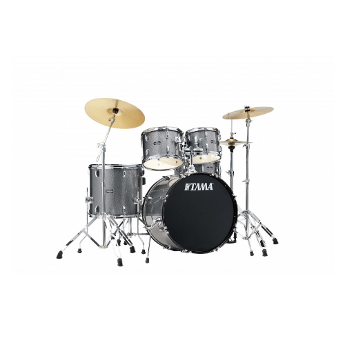 Tama ST52H6-CSS StageStar ударная установка из 5-ти барабанов со стойками, педалью и стулом, цвет космический искрящийся серый стойка для тарелок dw drums стойка для hi hat dwcp9503lb