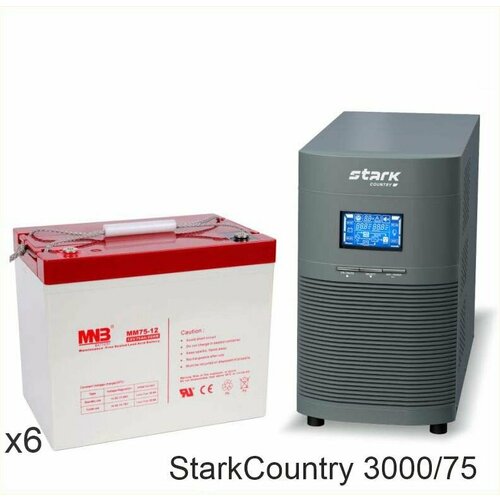 Stark Country 3000 Online, 12А + MNB MМ75-12