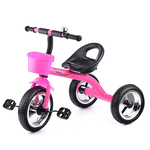 Велосипед трехколесный колесный, розовый, 3-х колесный XEL-002-3 - изображение