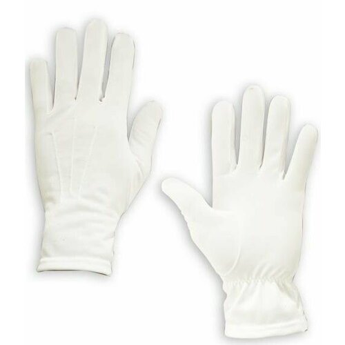 Перчатки Юнармия, размер OneSize, белый перчатки юнармия размер 20 белый