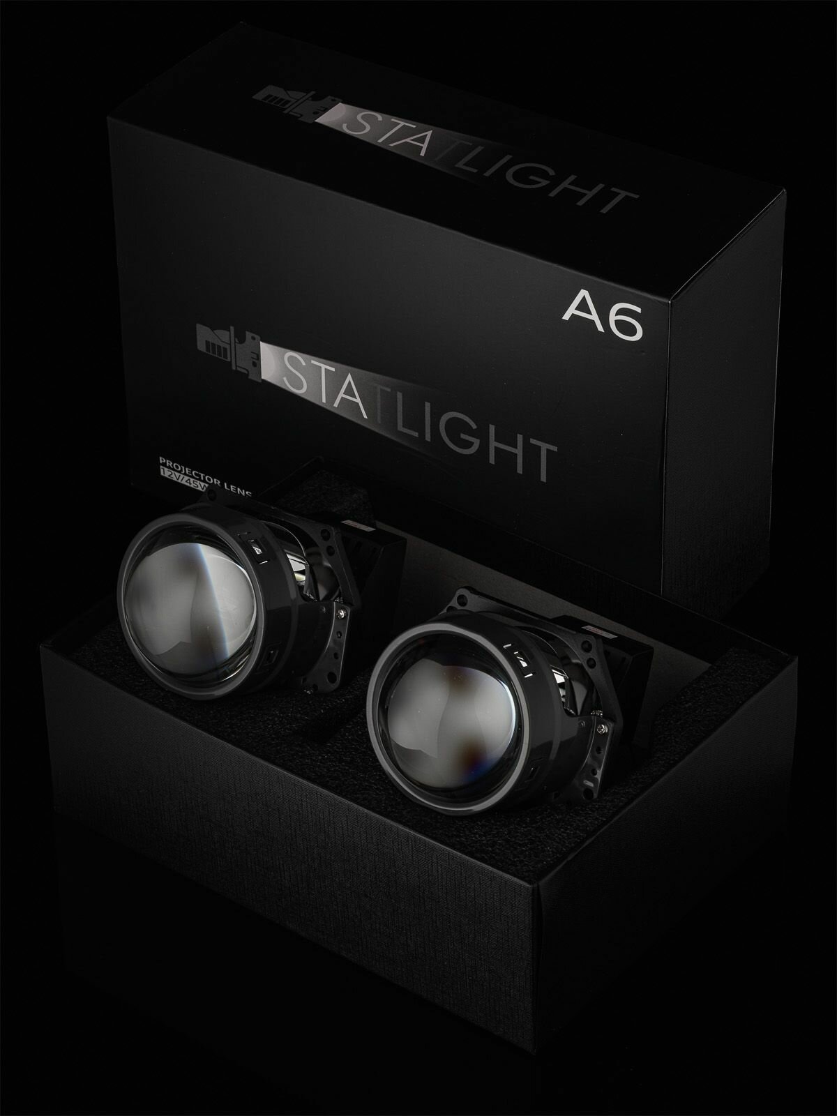 Линза светодиодная STATLIGHT A6 Bi-LED 5000K 3.0
