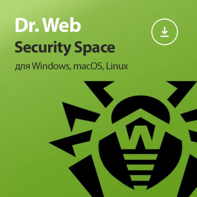 Dr.Web Security Space для 1 ПК на 1 год ( LHW-BK-12M-1-A3 )