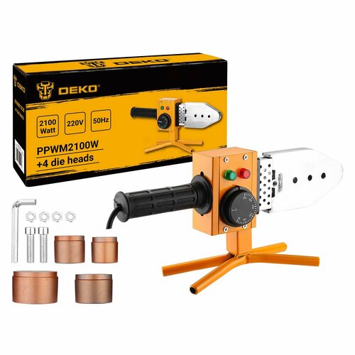 Аппарат для раструбной сварки DEKO PPWM2100W 063-4247 в металлическом кейсе 238300₽