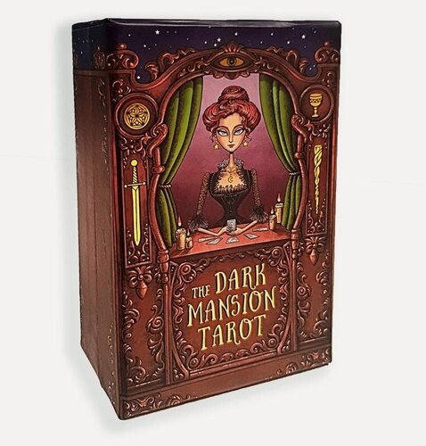 Изображение товара Таро Тёмный Особняк / The Dark Mansion Tarot (чёрный срез)