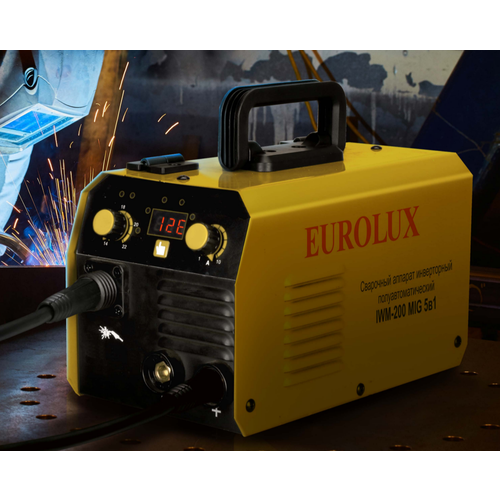 Сварочный полуавтомат IWM-200 MIG 5в1 Eurolux 1170600₽