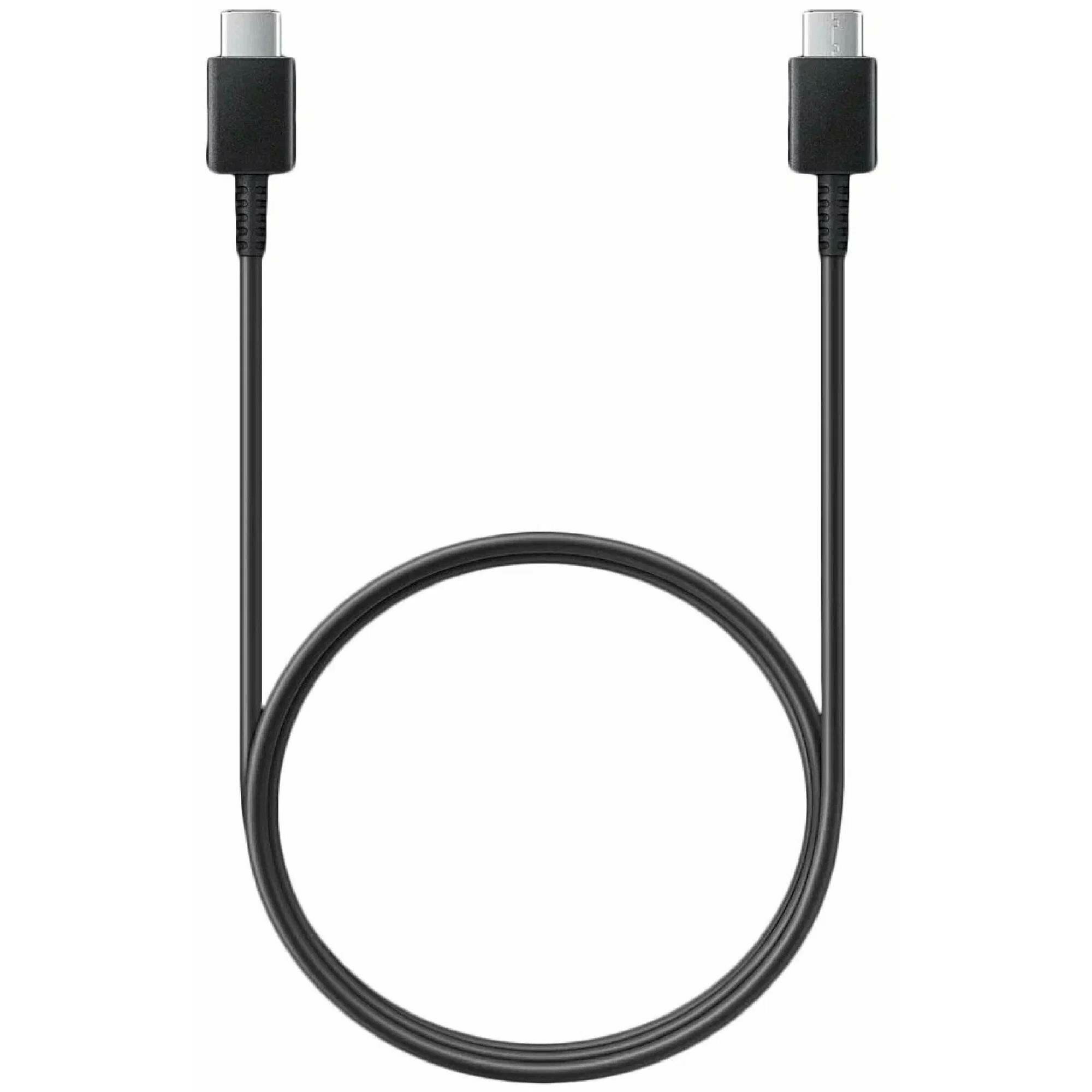 Зарядное устройство Samsung Cable USB-C на USB-C, 3А, 1м, черный