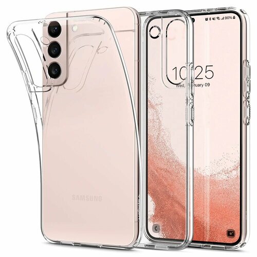 Чехол-капсула SPIGEN для Galaxy S22 - Liquid Crystal - Кристально-прозрачный - ACS03984