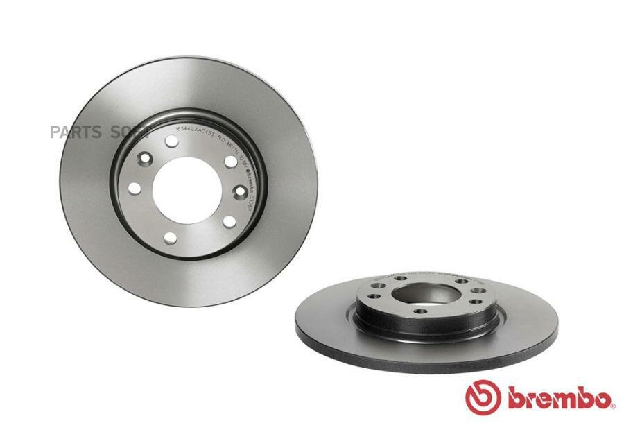 BREMBO 08C30811 08. C308.11_диск тормозной задний!\ Citroen C4 Picasso II, Peugeot 308 1.2-1.6i/2.0HDi 13>