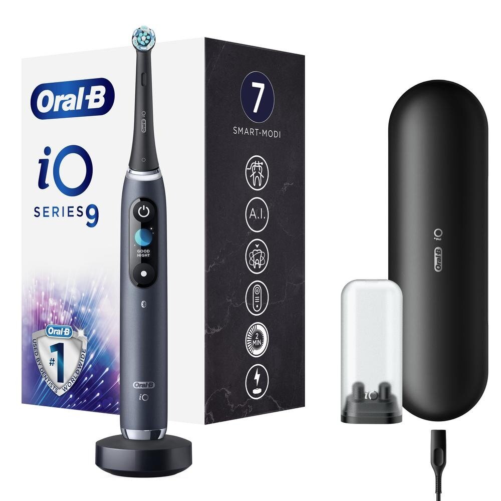 Электрическая зубная щетка Oral-B iO 9 Special Edition, black onyx