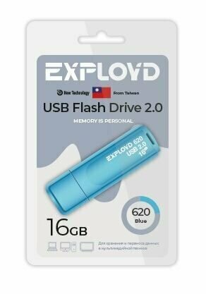 USB флэш-накопитель (EXPLOYD EX-16GB-620-Blue)