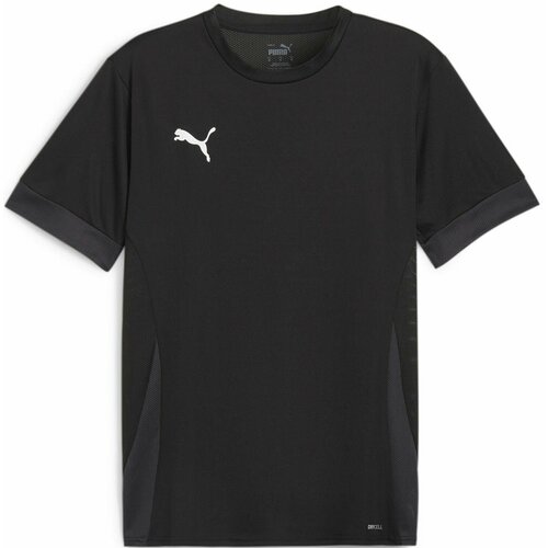 Футболка PUMA, размер S, черный футболка puma размер s черный
