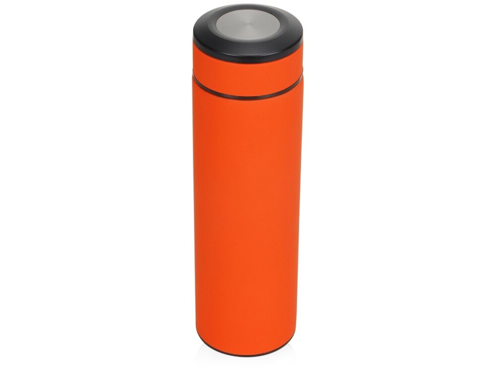 Термос Confident с покрытием soft-touchТермос Confident с покрытием soft-touch, оранжевый, 420 мл, нержавеющая сталь