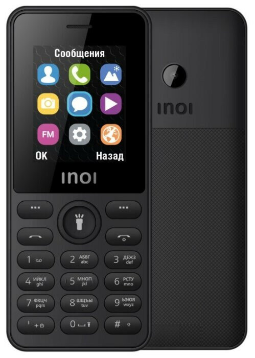 Телефон мобильный (INOI 109 Black)