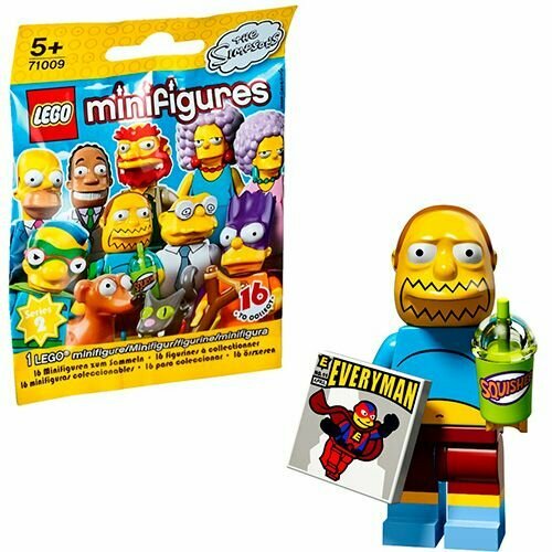 Минифигурки лего "Симпсоны - Продавец комиксов" LEGO Simpson Minifigures 71009-7