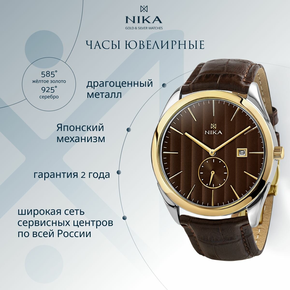 Наручные часы НИКА Slimline 