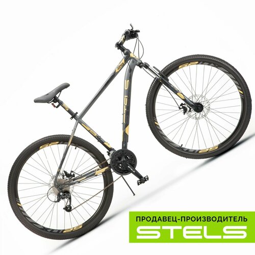 Велосипед горный Navigator-910 MD 29 V010, Чёрный-золотой, рама 18.5