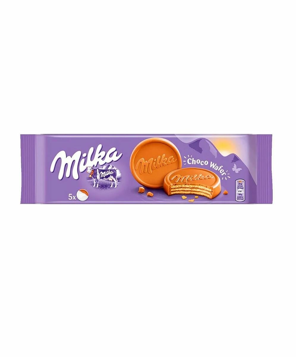 Шоколадные вафли Milka Choco Waffer 150гр