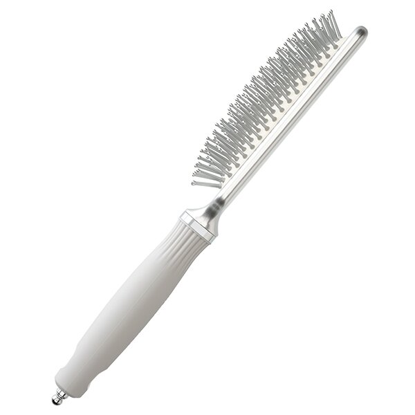 Щетка Olivia Garden Expert Care Rectangular Nylon Bristles Silver S — фото 1