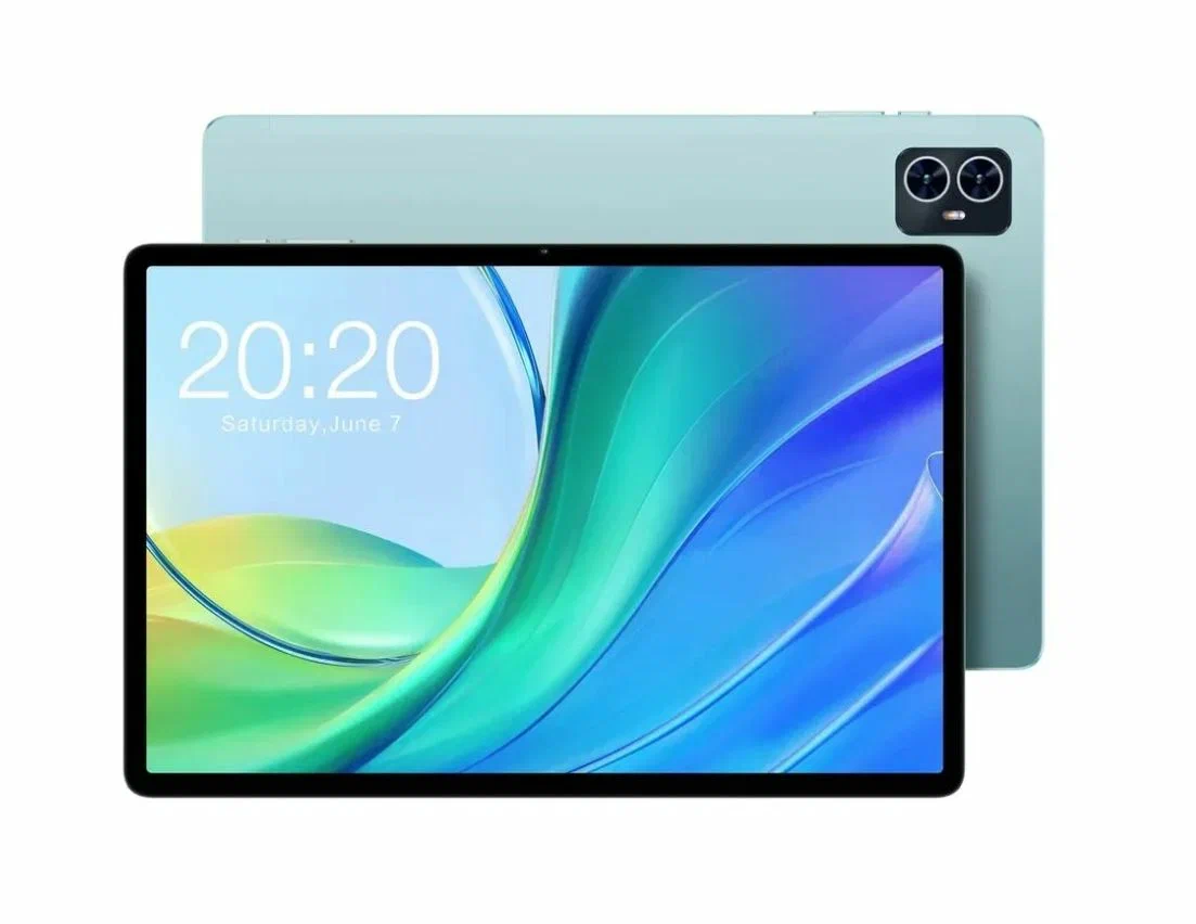 Планшет TECLAST M50HD 10.1" 1920 x 1200, Unisoc T606, 8-ядерный, 1.6 ГГц, 8GB, 128GB, LTE, WI-FI, Android 13, метал, голубой