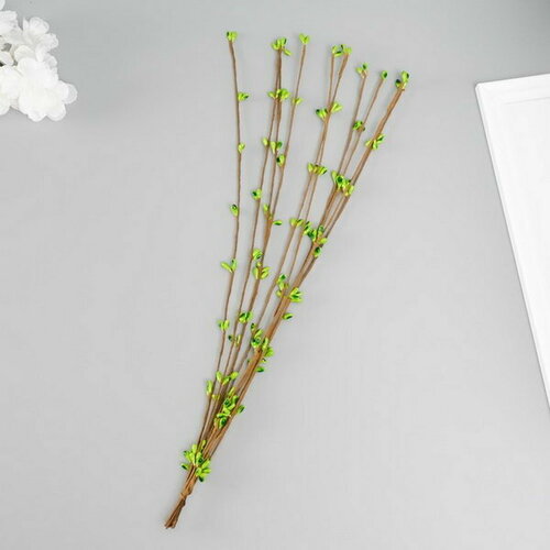 Декоративная веточка для творчества с почками 40 см 100 шт 2201₽
