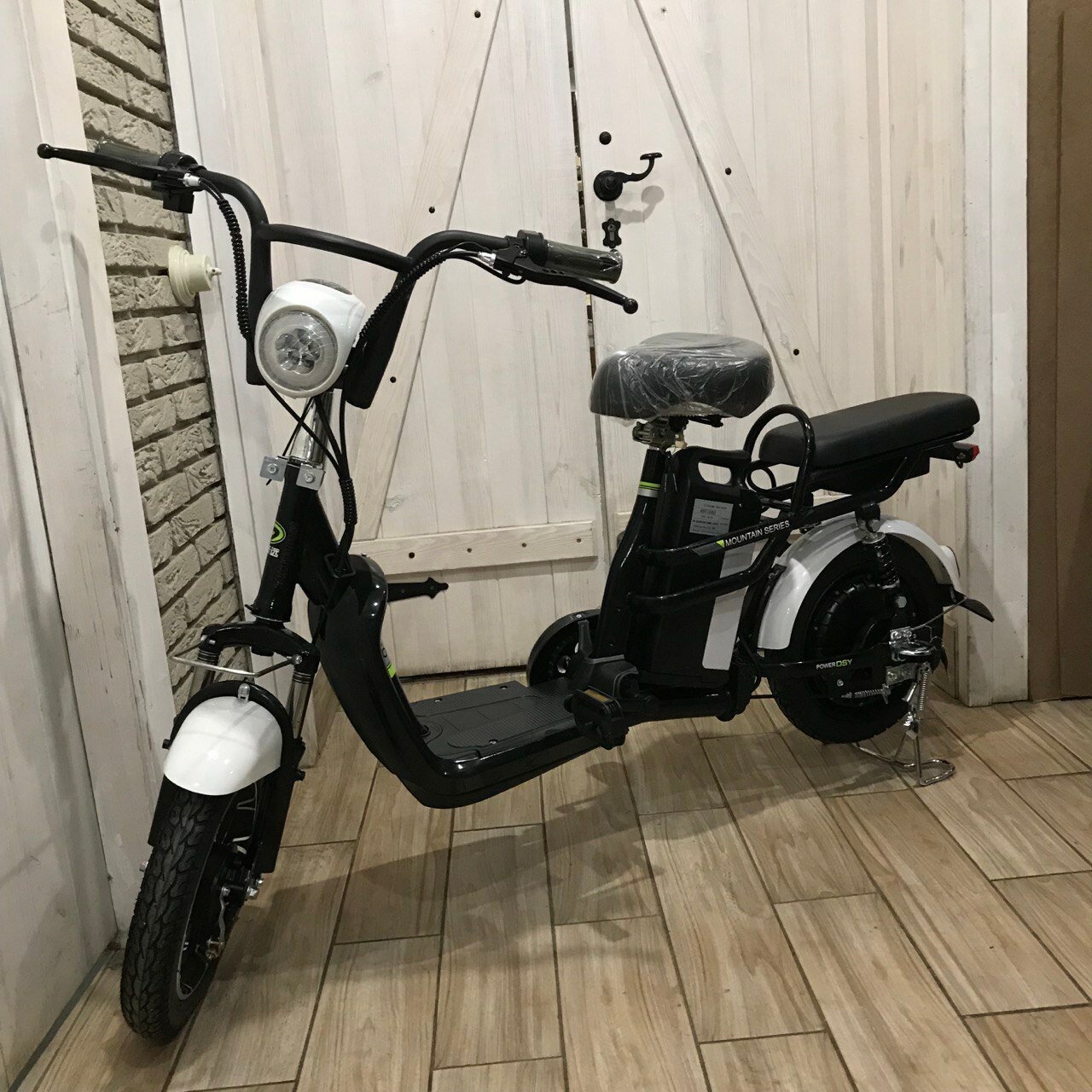 Электровелосипед Disiyuan городской ebike 14 дюймов, 500 Вт с высокоскоростным мотором и дополнительным сидением